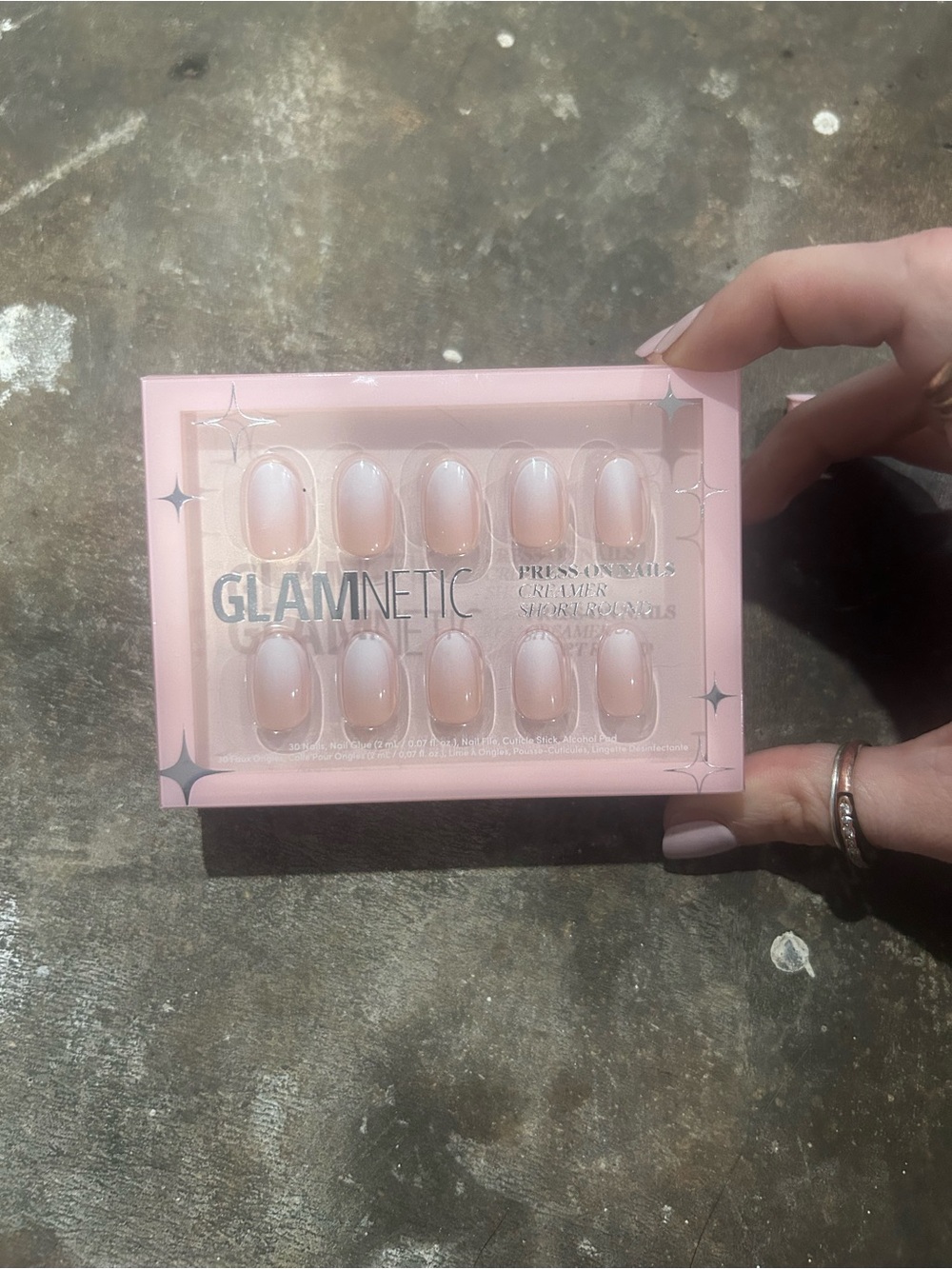 Glamnetic “Creamer” Press-On Nails 💅🏻✨